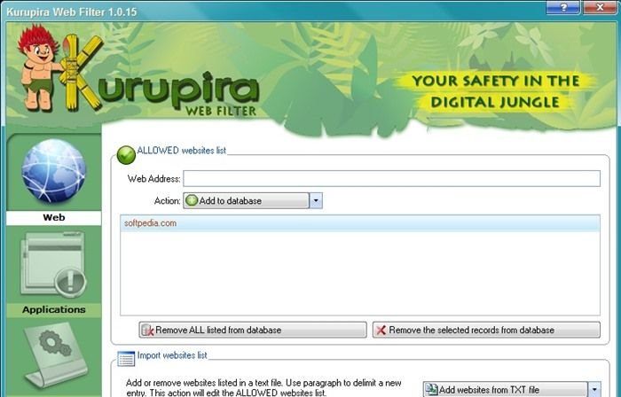 Kurupira Web Filter